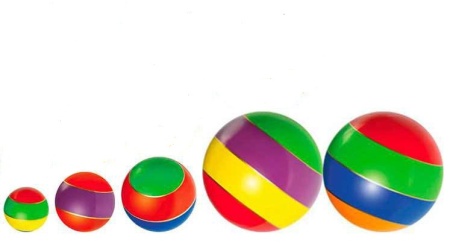 Купить Мячи резиновые (комплект из 5 мячей различного диаметра) в Соликамске 